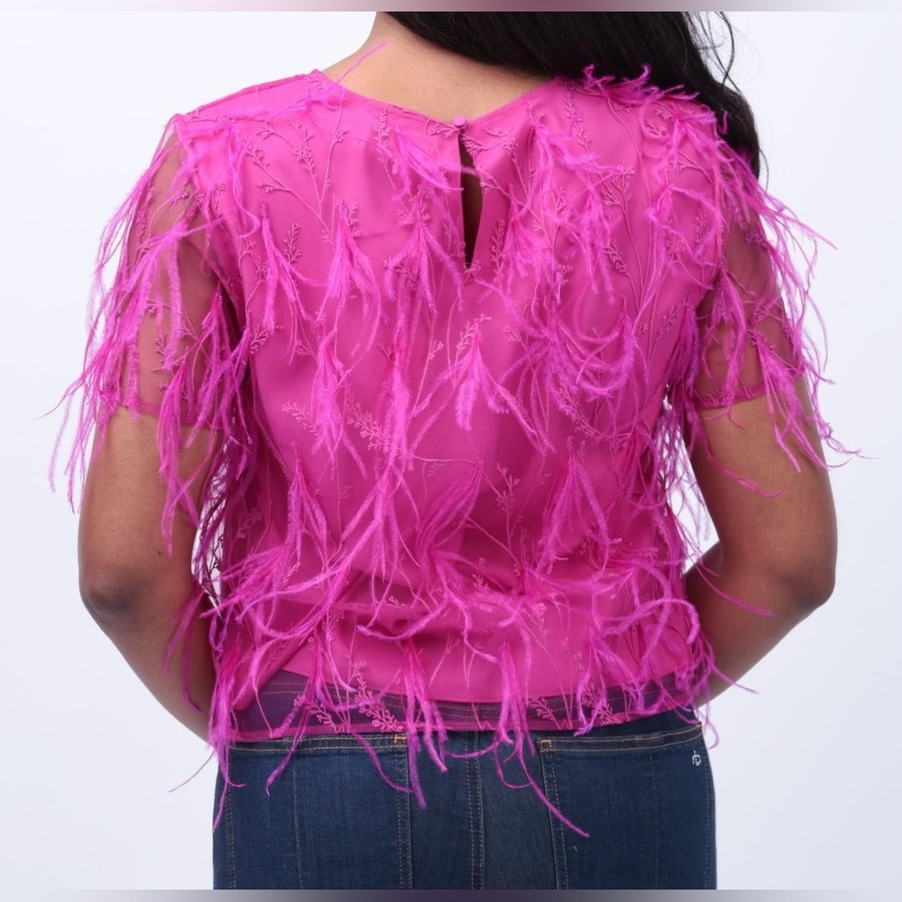 Milly | Rava Feather Tee - Picture 2 of 4